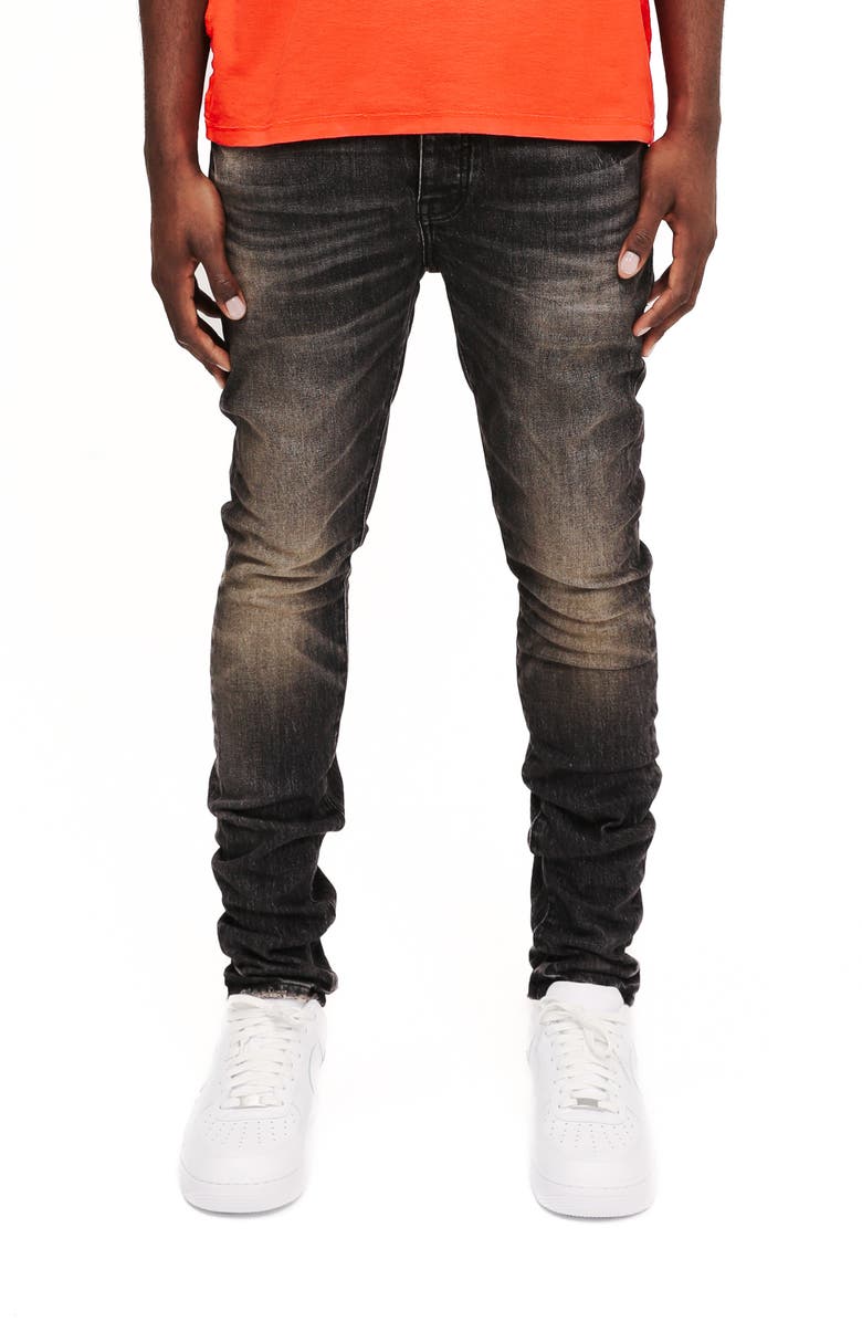 PURPLE BRAND Tinted Skinny Jeans, Main, color, 