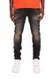 Van Winkle Gasoline Lines Skinny Jeans