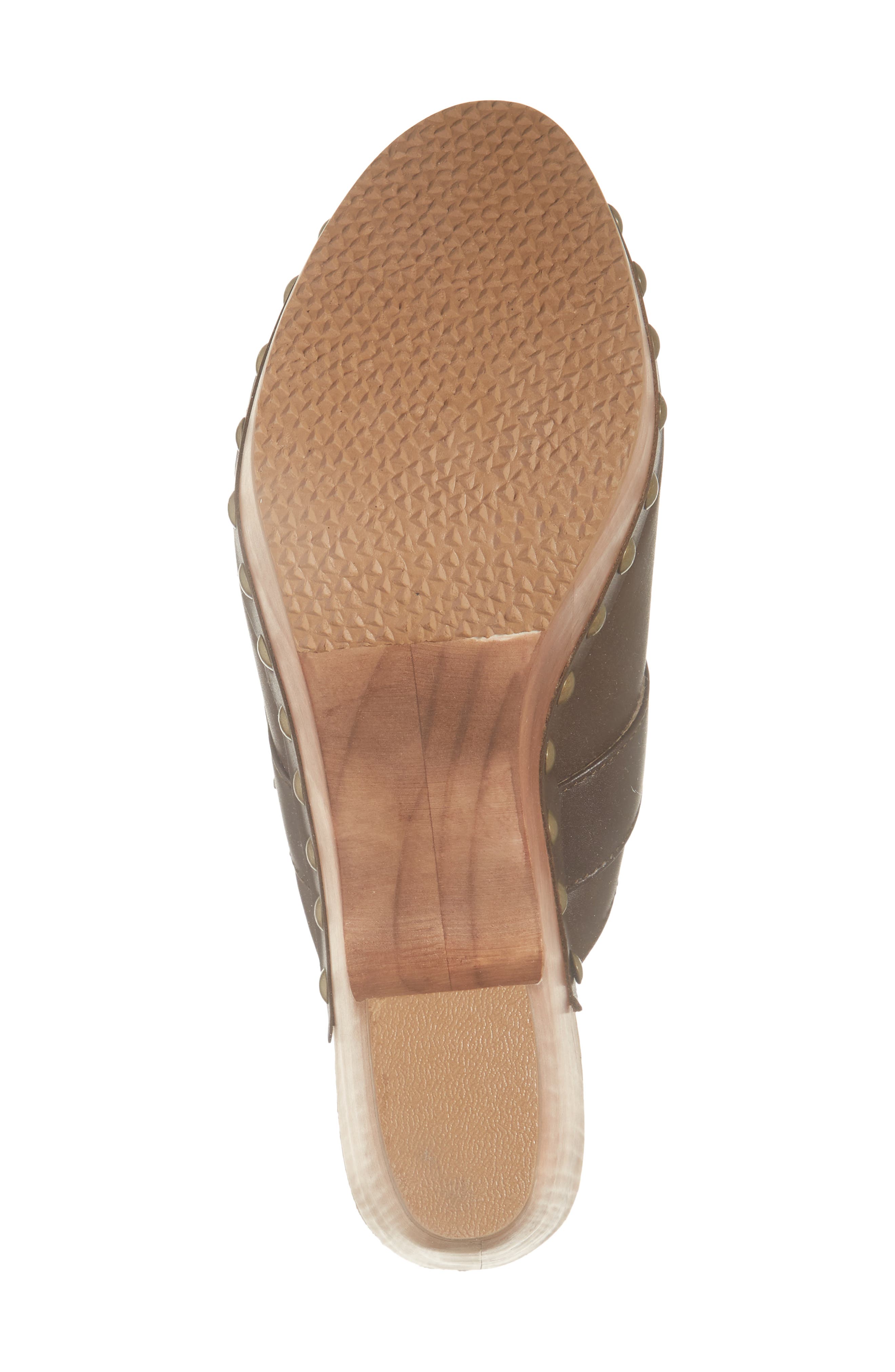 Platform Mule, Alternate, color, CHOCOLATE