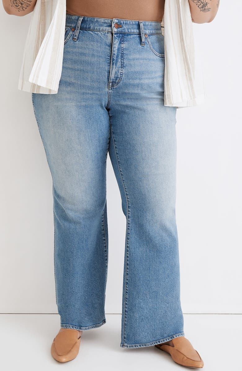 Madewell 11" High Rise Flare Jeans, Alternate, color, 