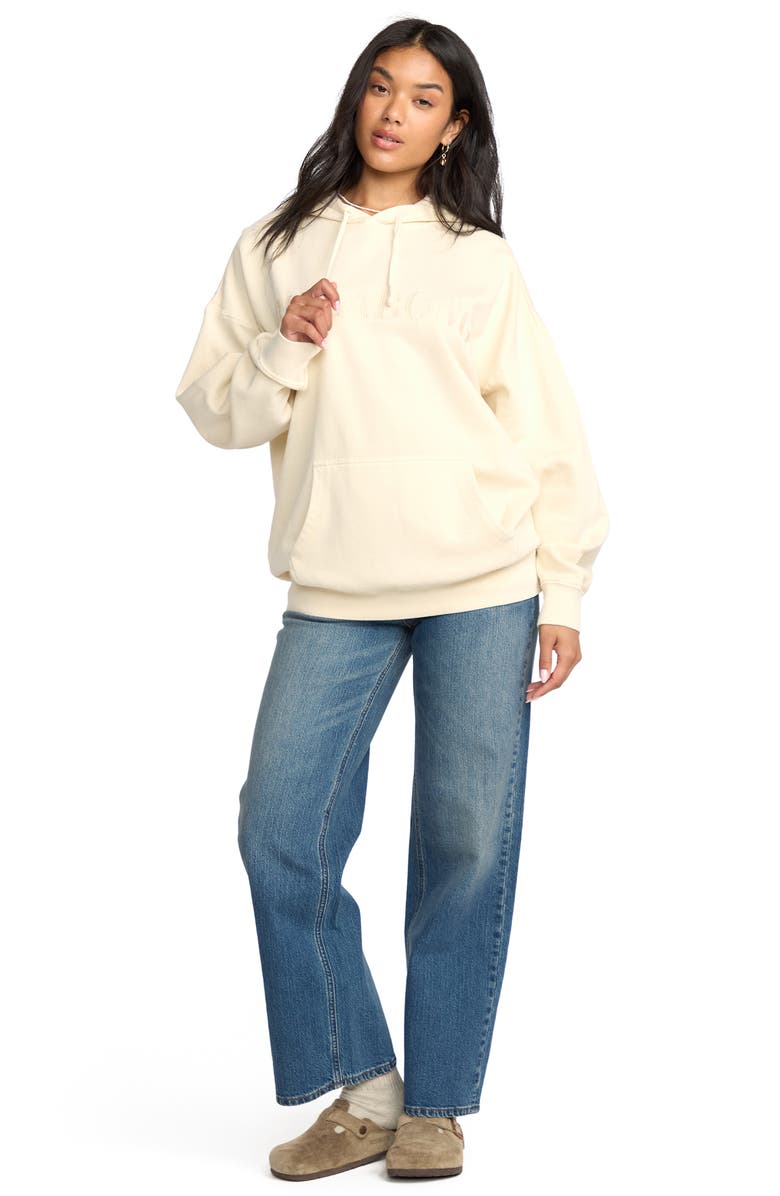 Billabong Hi Tide Dip Hoodie, Alternate, color, White Cap