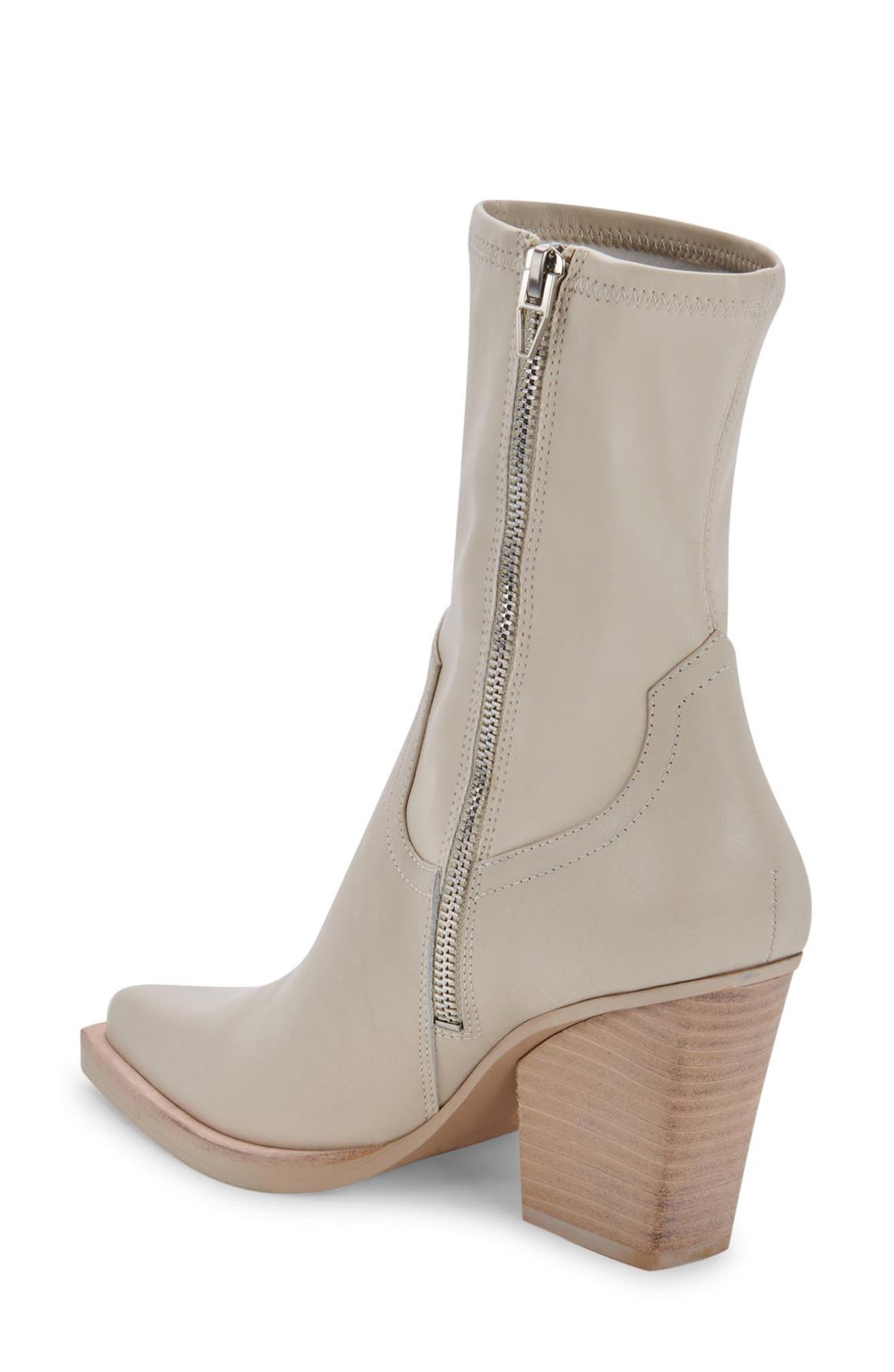 Boyd Pointed Toe Bootie, Alternate, color, SAND LEATHER
