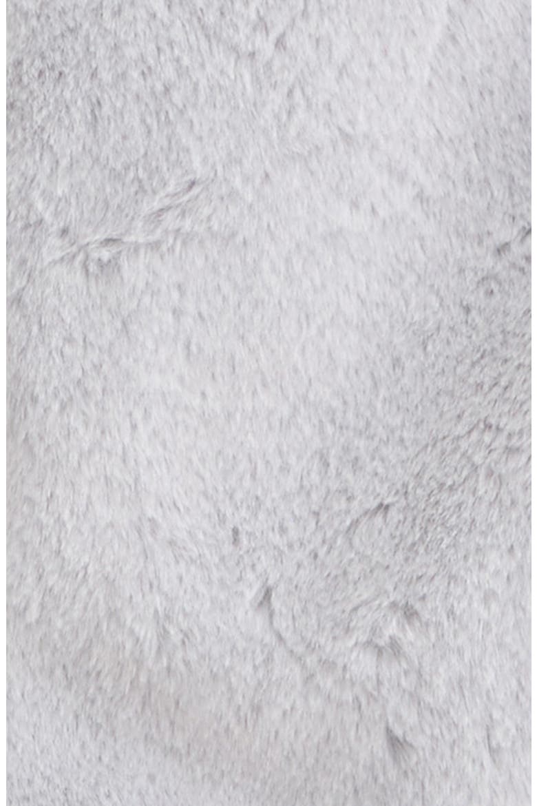 Faux Fur Bunting, Alternate, color, GREY QUIET