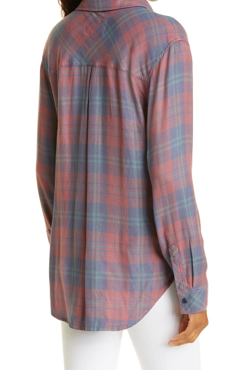 Rails Hunter Plaid Button-Up Shirt, Alternate, color, 