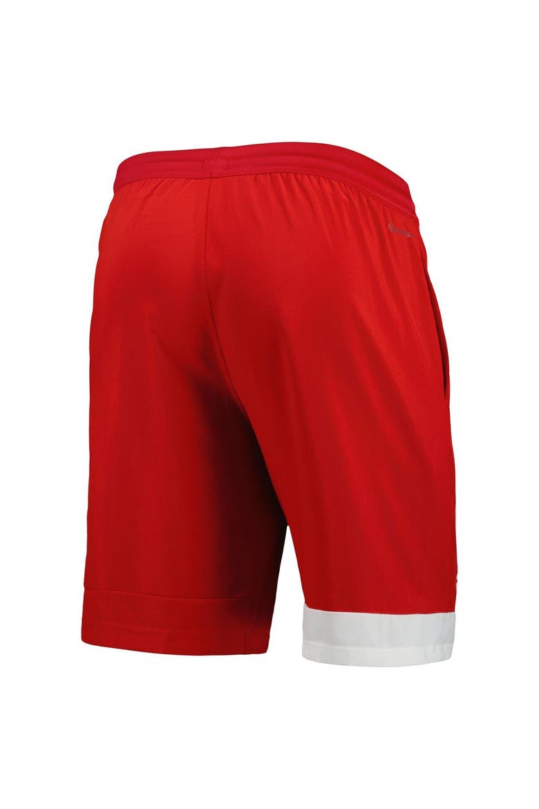 Men's adidas Red NC State Wolfpack Training Shorts, Alternate, color, Red