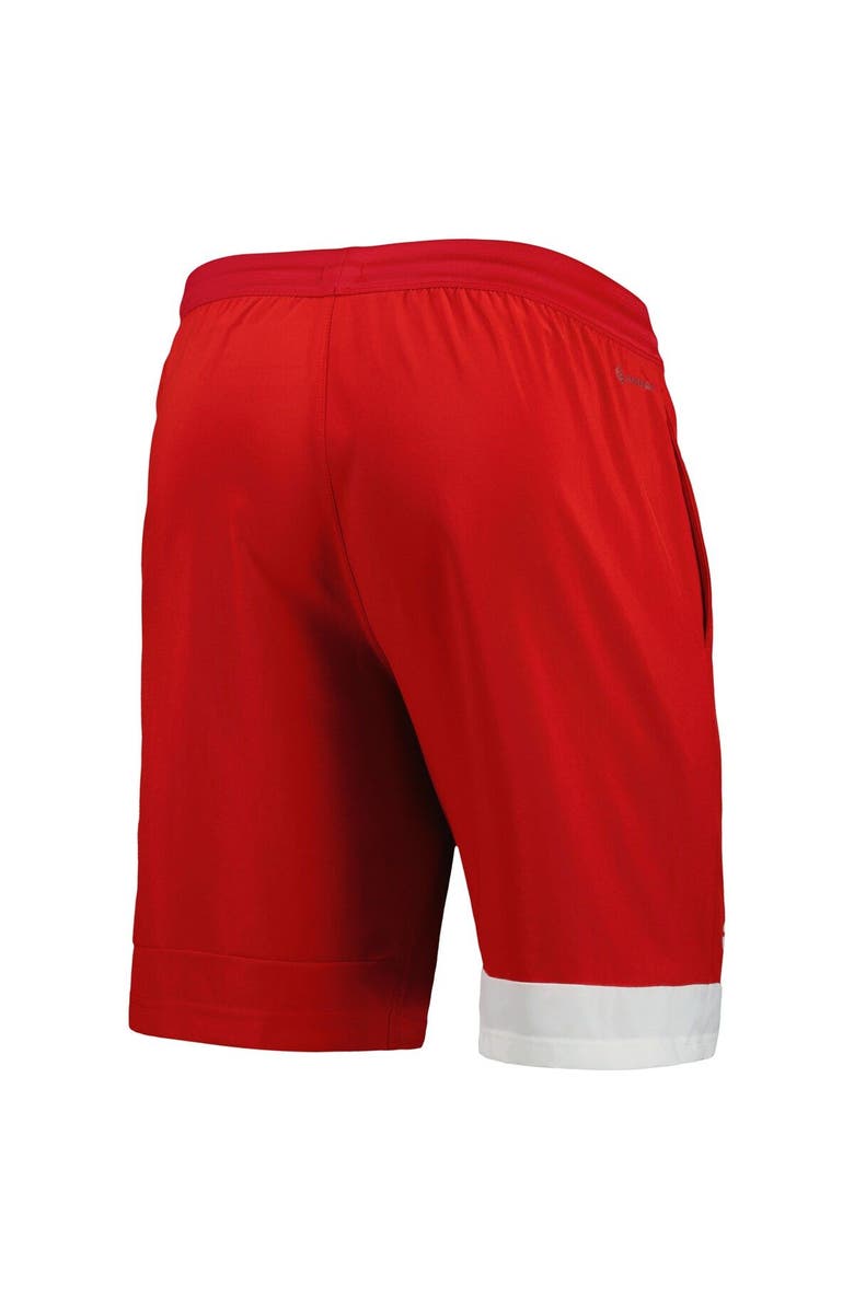 adidas Men's adidas Red NC State Wolfpack Training Shorts, Alternate, color, 