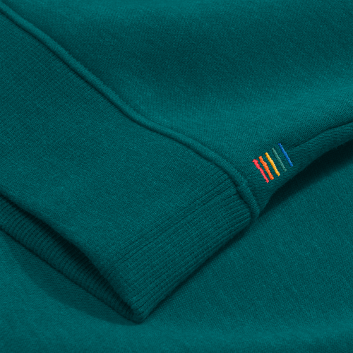 Primary Adult Cozy Fleece Quarter-zip Sweatshirt In Green