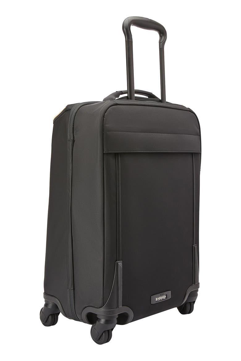 Léger 22-Inch International Wheeled Carry-On, Alternate, color, BLACK