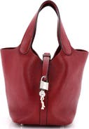 Pre-Owned Hermes Picotin Lock Bag Clemence PM