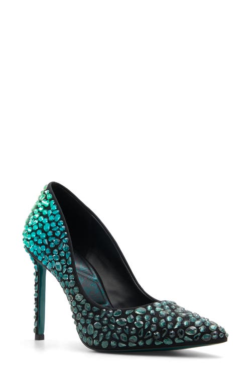 ALDO x Wicked The Green Elixir Pointed Toe Pump in Dark Green 