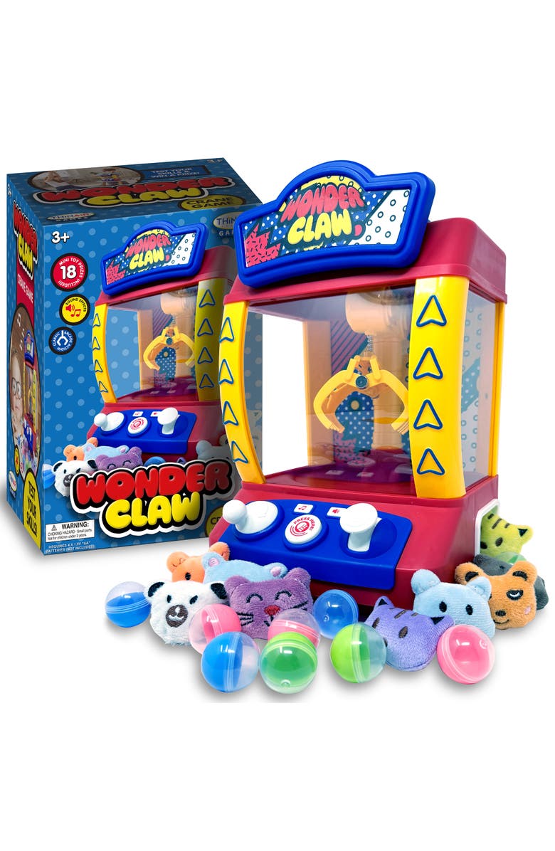 Thin Air Games Wonder Claw Crane Machine Arcade Style Game, Main, color, 