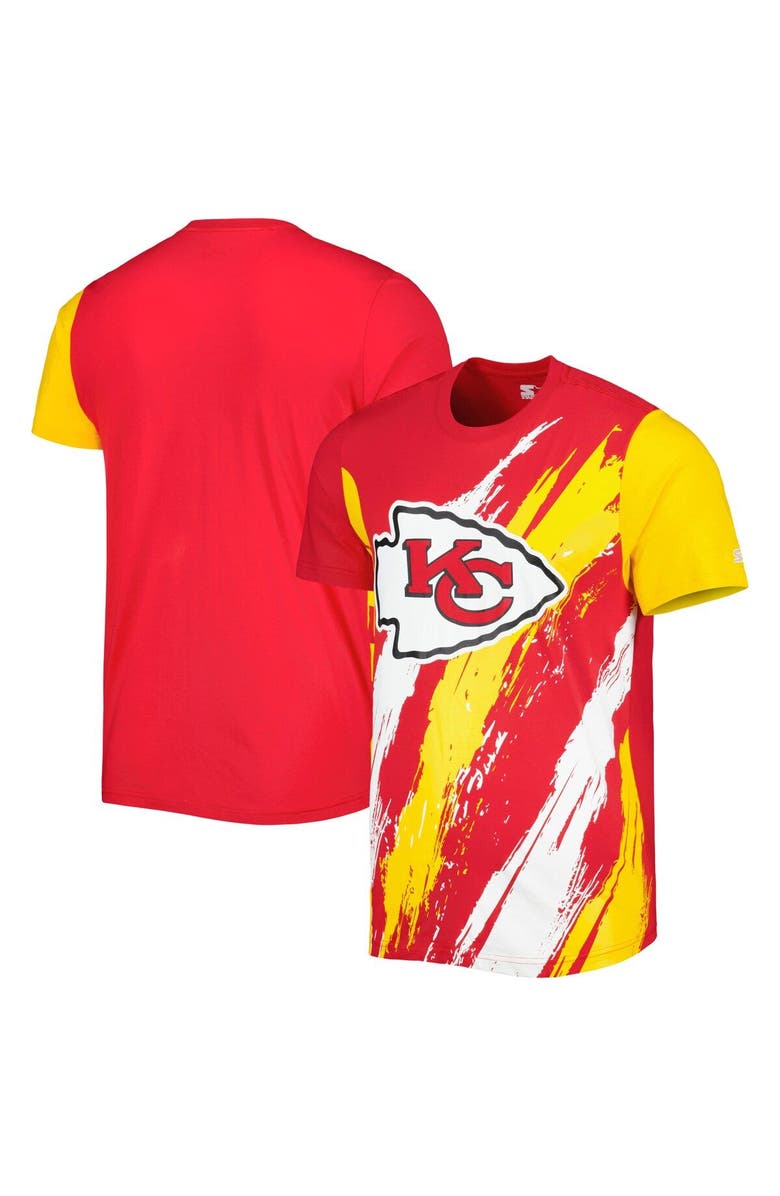 STARTER Men's Starter Red Kansas City Chiefs Extreme Defender T-Shirt, Main, color, 