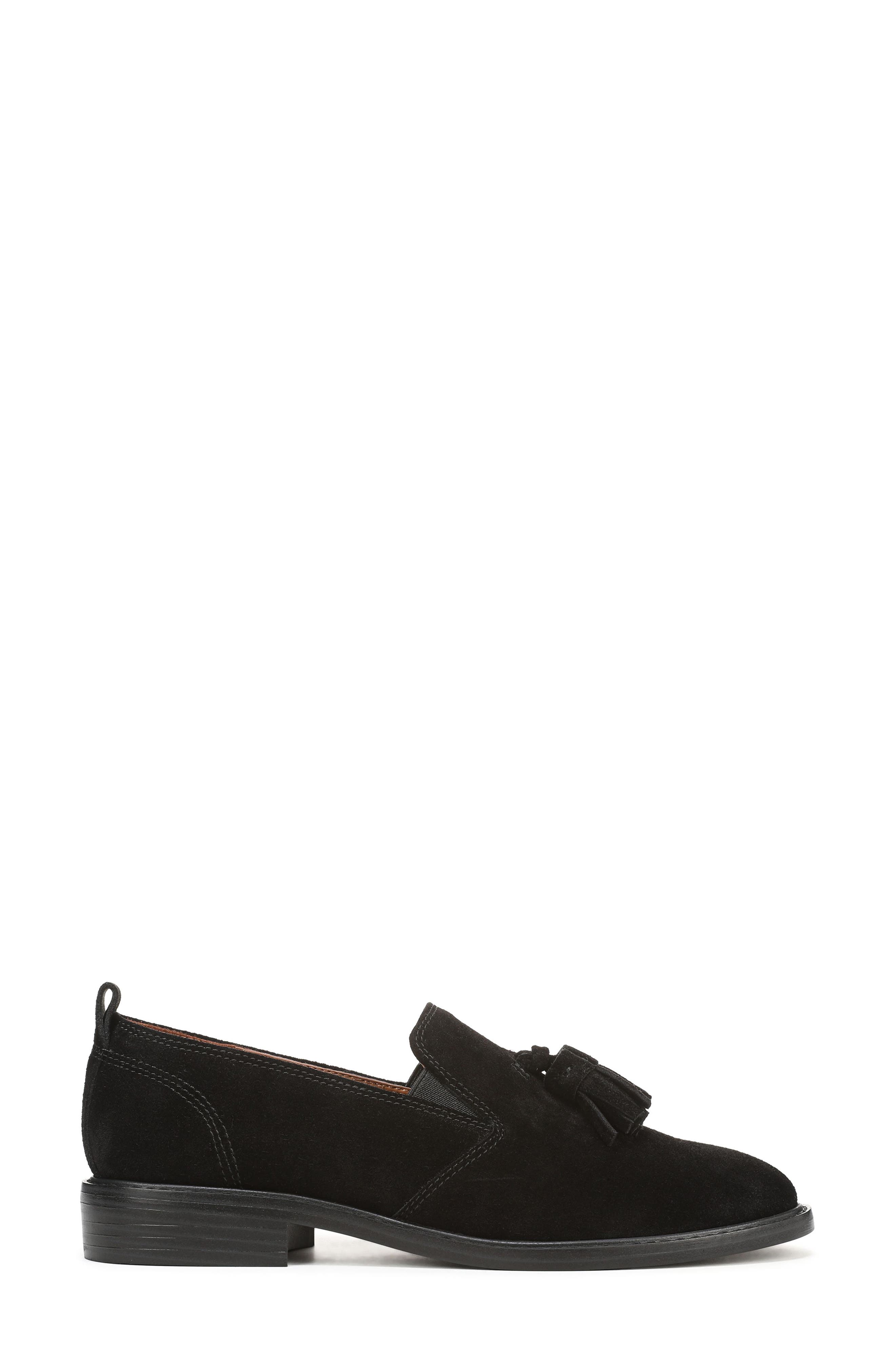 Franco Sarto Annalee Tassel Flat, Alternate, color, Black
