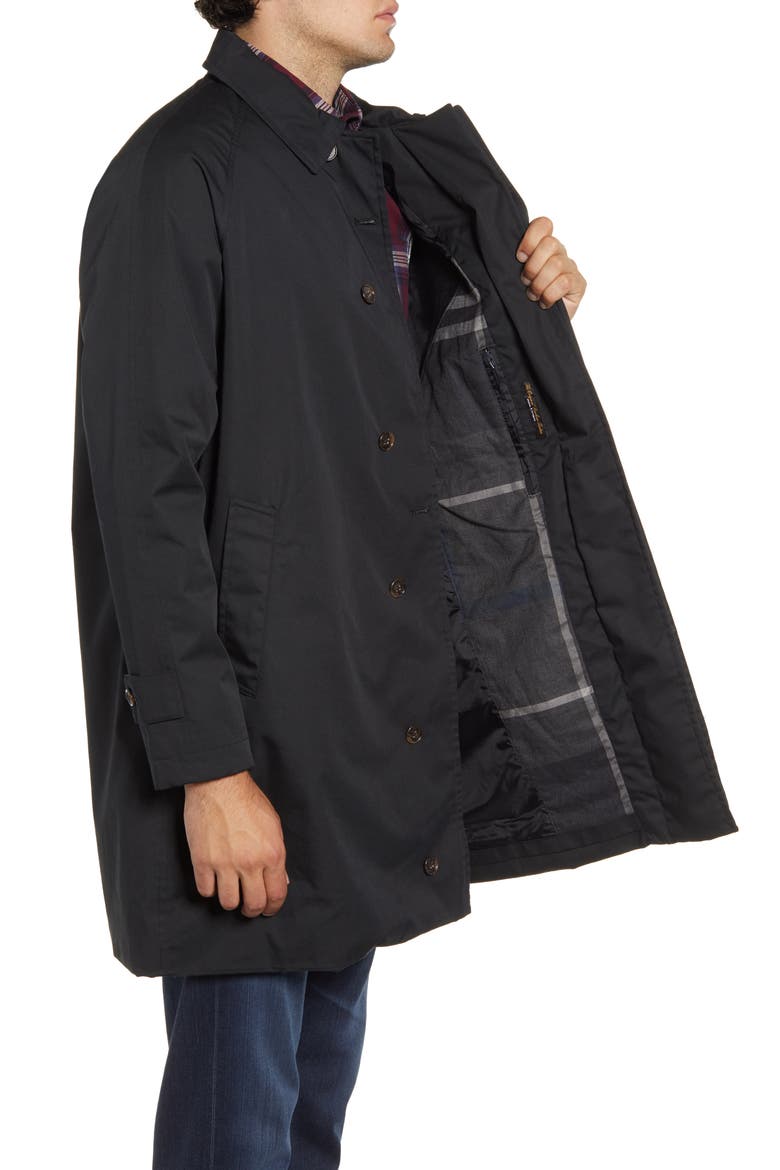 Maghill Waterproof Trench Coat, Alternate, color, BLACK
