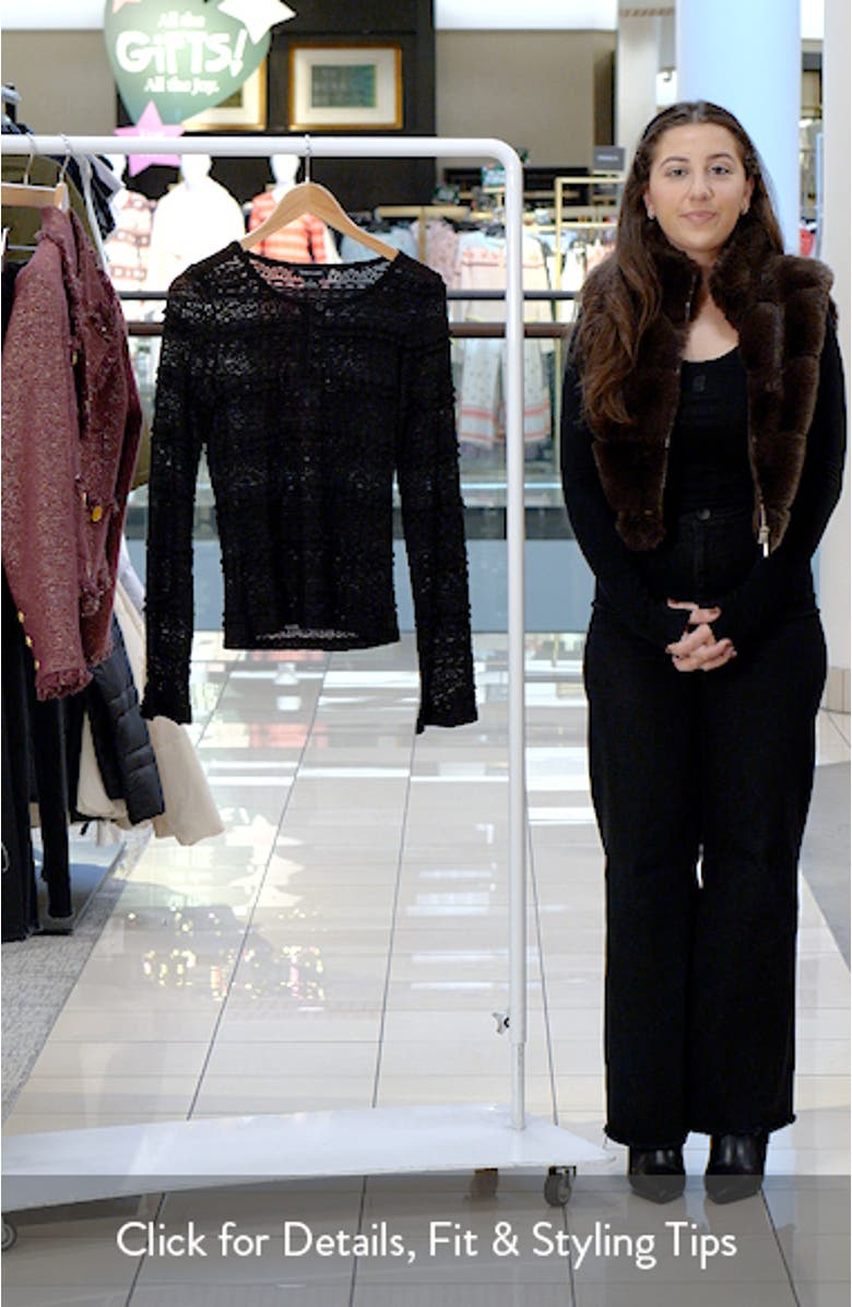 Lovely Lace Henley, sales video thumbnail