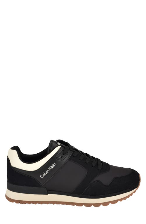 Calvin Klein Antoy Low Top Sneaker In Black