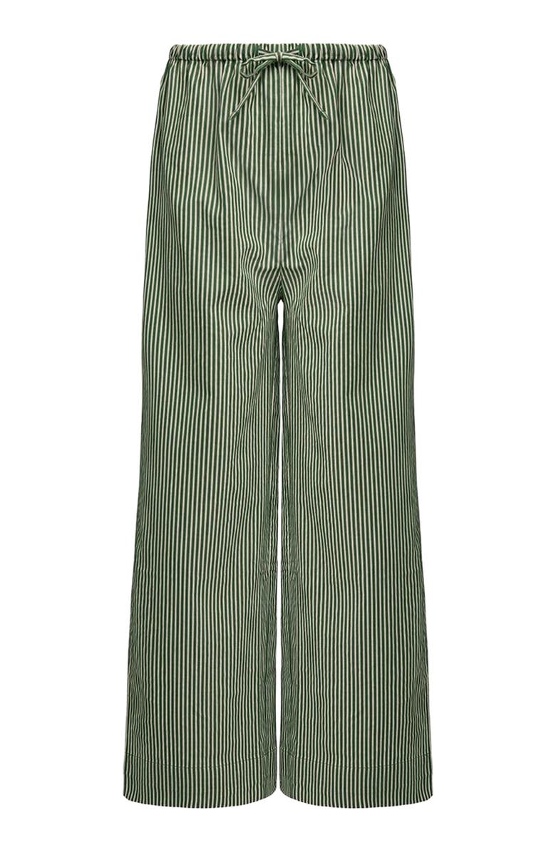 WeWoreWhat Tie Waist Pant, Alternate, color, Fern Multi