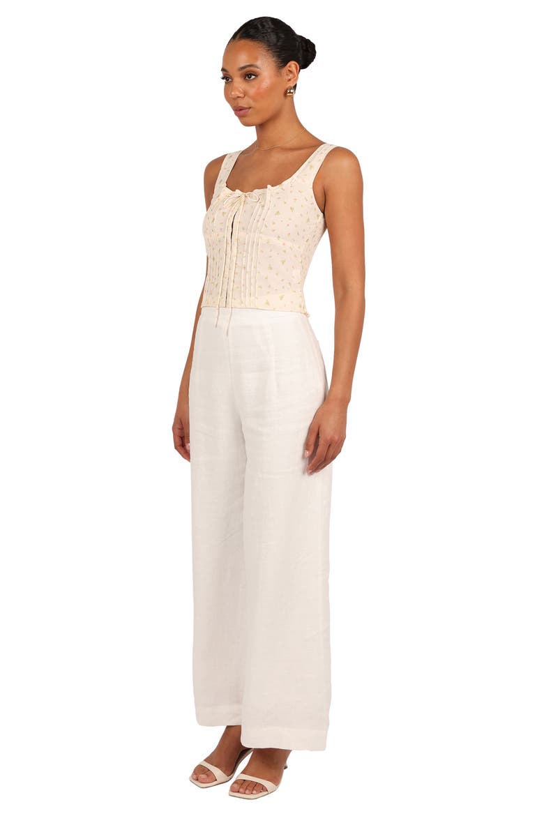 Alice Floral Corset Top, Alternate, color, TINY BLOOMS