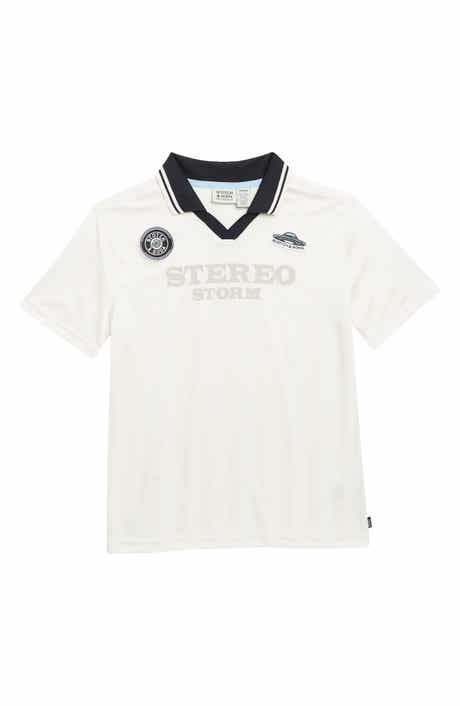 Scotch & Soda Kids' Short Sleeve Soccer Jersey