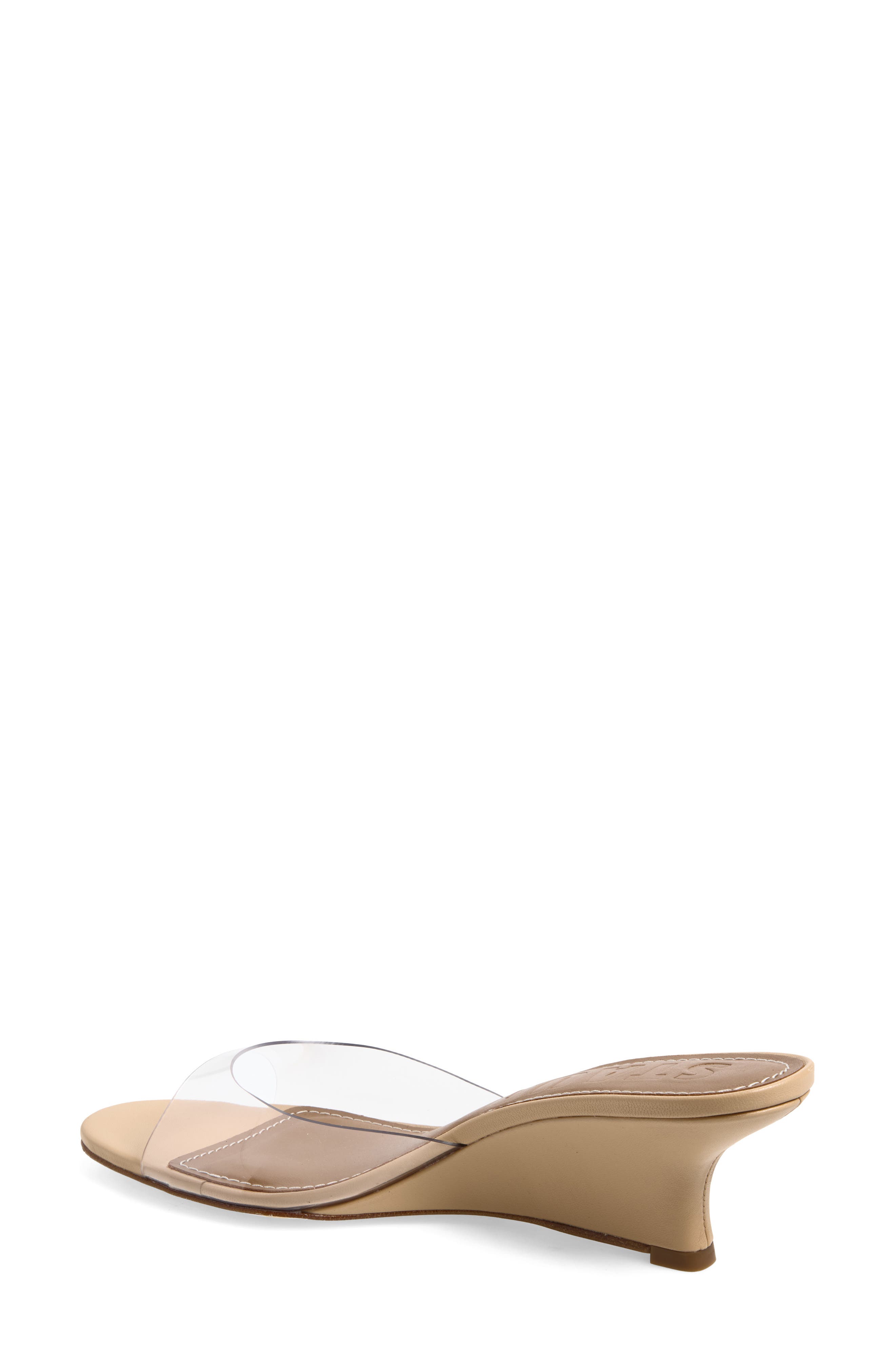 Brigitte Wedge Sandal, Alternate, color, PORCINI