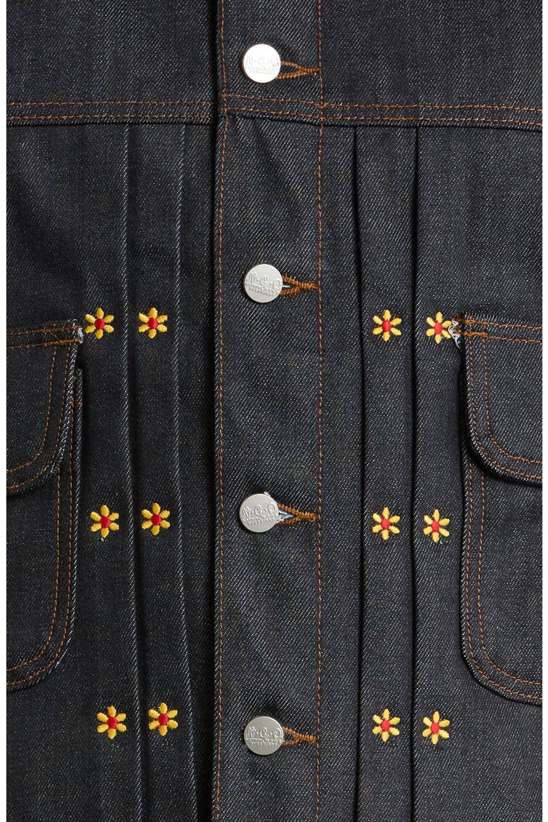 Growth Denim Jacket, Alternate, color, RAW DENIM