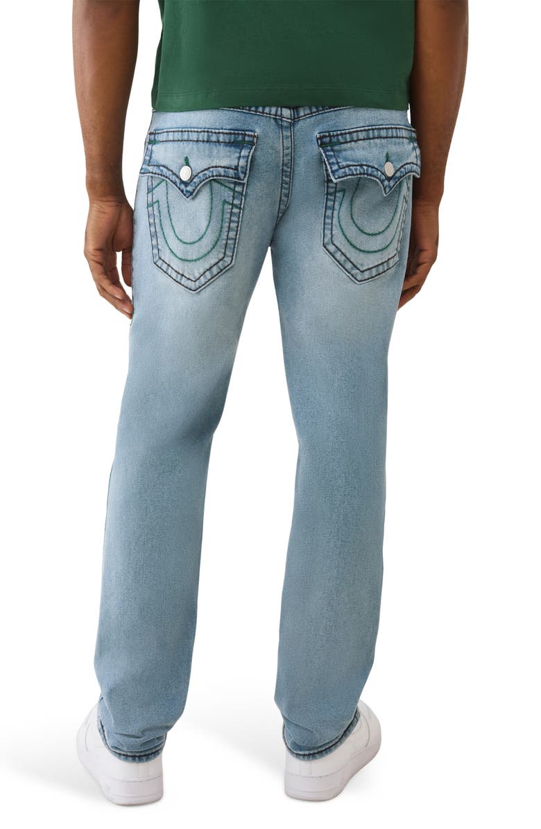 True Religion Geno Big T Slim Fit Jeans, Alternate, color, Light Icy Blue Pine