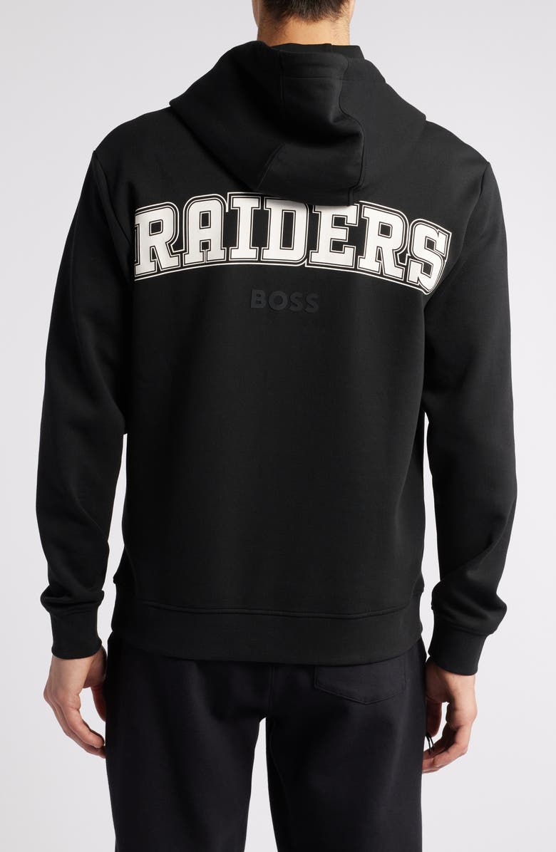 BOSS x NFL Woodson Graphic Hoodie, Alternate, color, Las Vegas Raiders