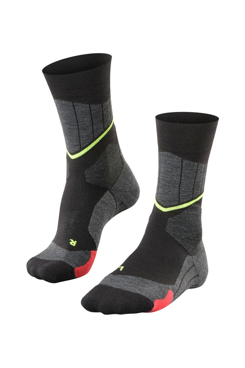 SC1 Cross Country Ski and Skating Socks, Main, color, Black-Mix