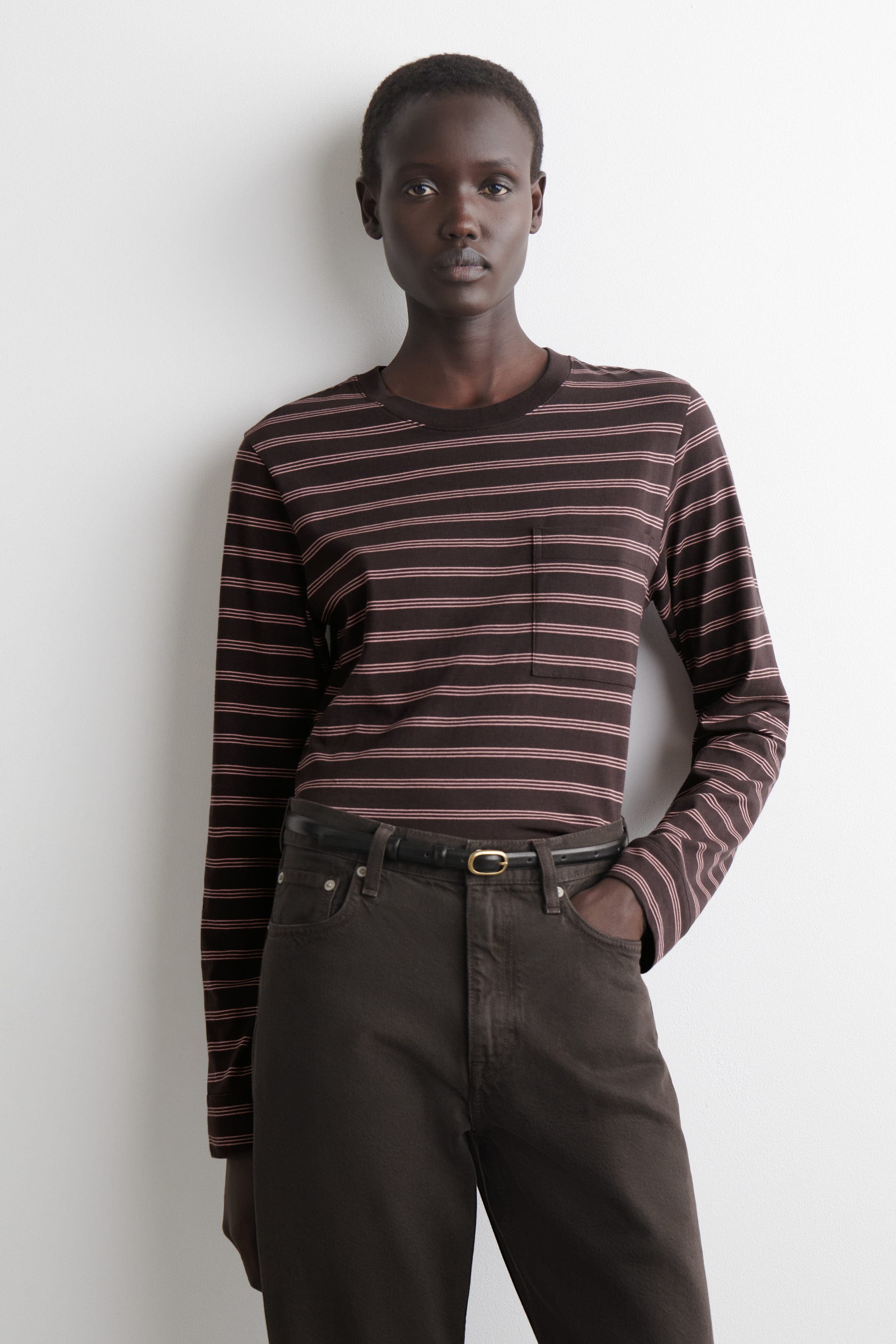 Cotton Long-Sleeved T-Shirt - image 5