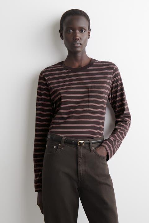 Cotton Long-Sleeved T-Shirt