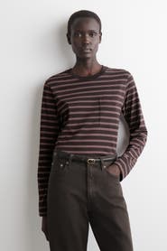 COS Cotton Long-Sleeved T-Shirt