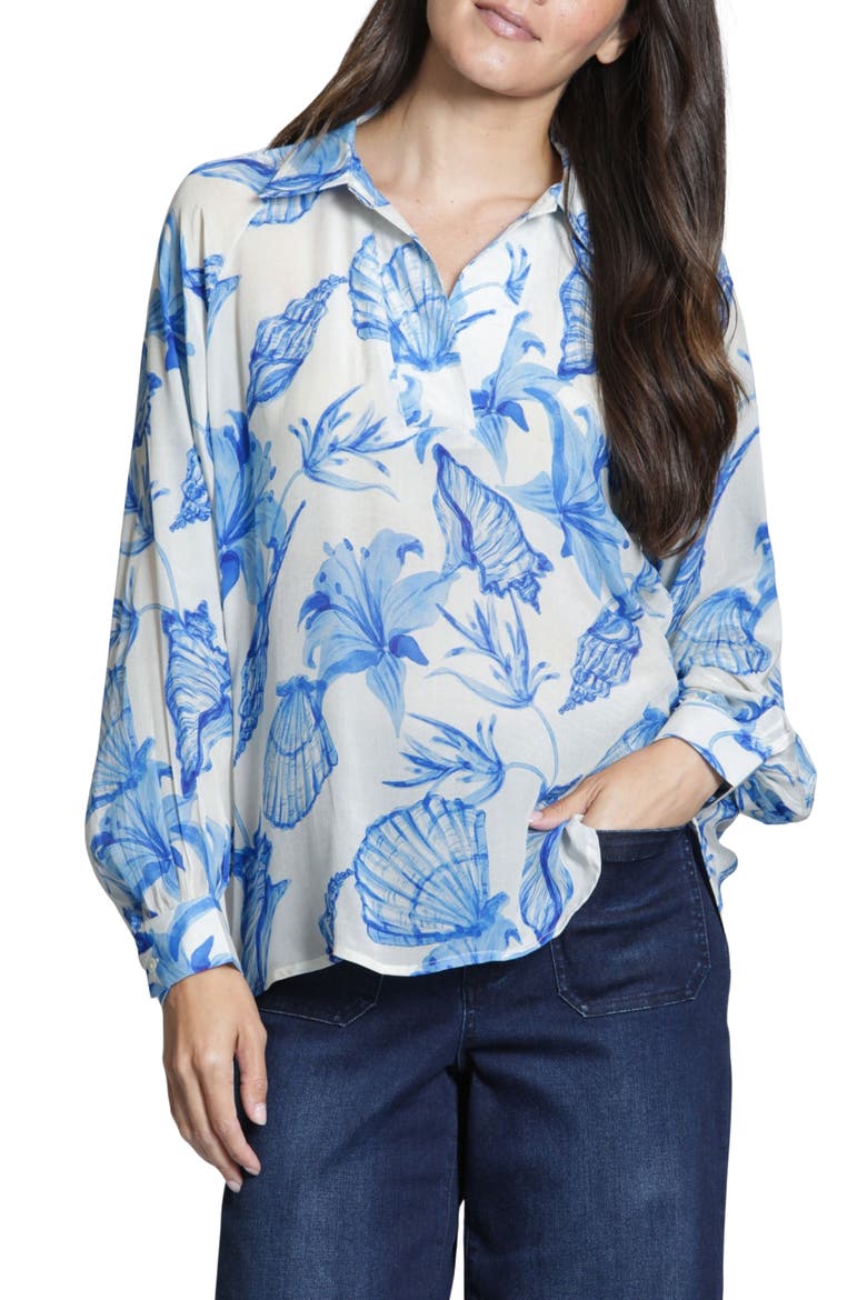 Print Popover Top, Main, color, BLUEWHITE
