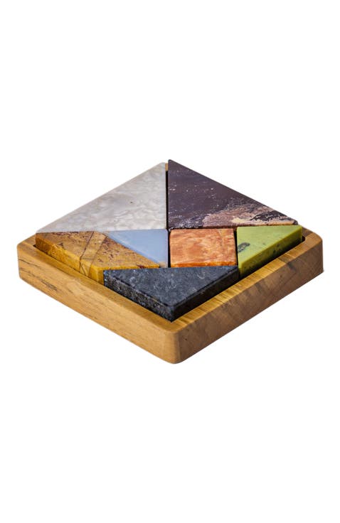 Tangram 3D Gemstone Puzzle