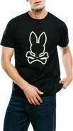 Psycho Bunny Bruno Embroidered Cotton Graphic T-Shirt