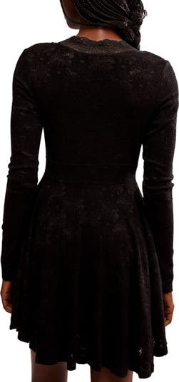 All Yours Lace Long Sleeve Minidress