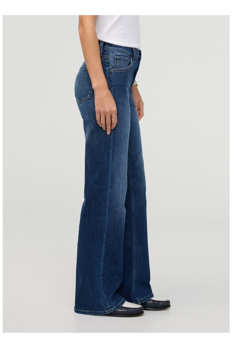 Performance Denim High Rise Wide Leg, Alternate, color, Night-Harbour