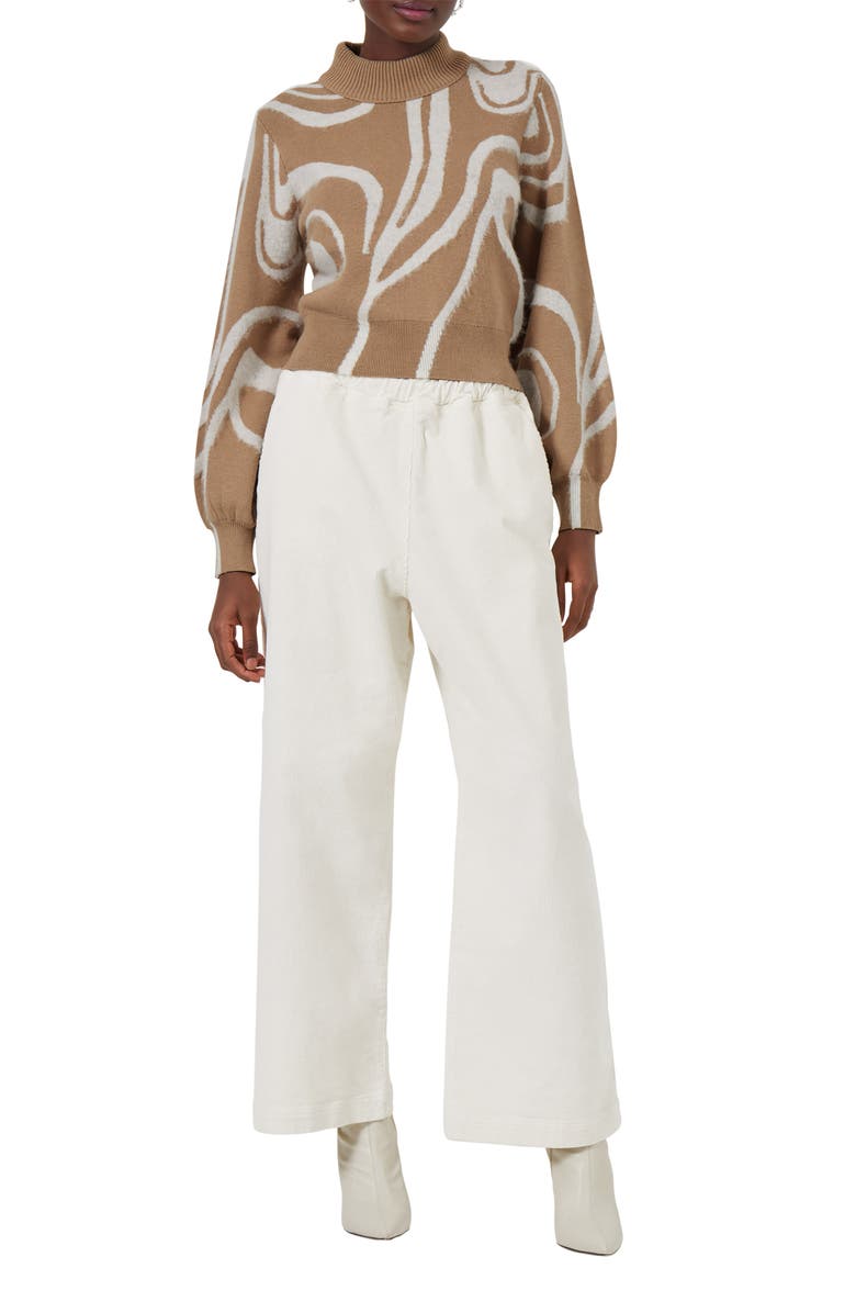 French Connection Maryssa Jacquard Sweater, Alternate, color,