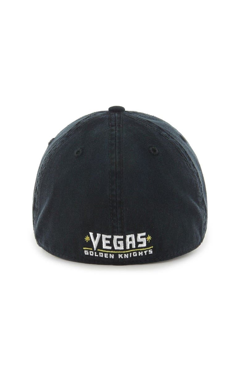 '47 Men's '47 Black Vegas Golden Knights Classic Franchise Fitted Hat, Alternate, color, Black