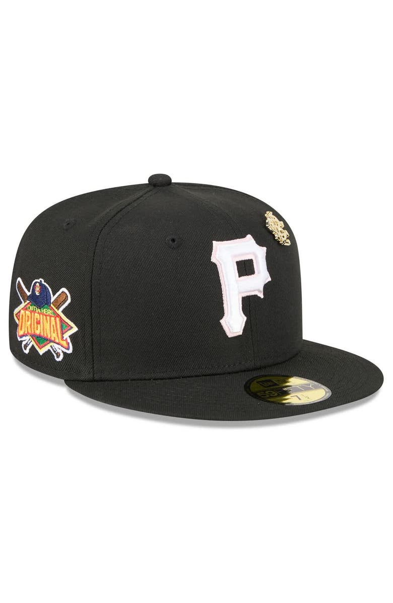 New Era Men's New Era Black Pittsburgh Pirates 2025 Big League Chew 59FIFTY Fitted Hat, Main, color, Black