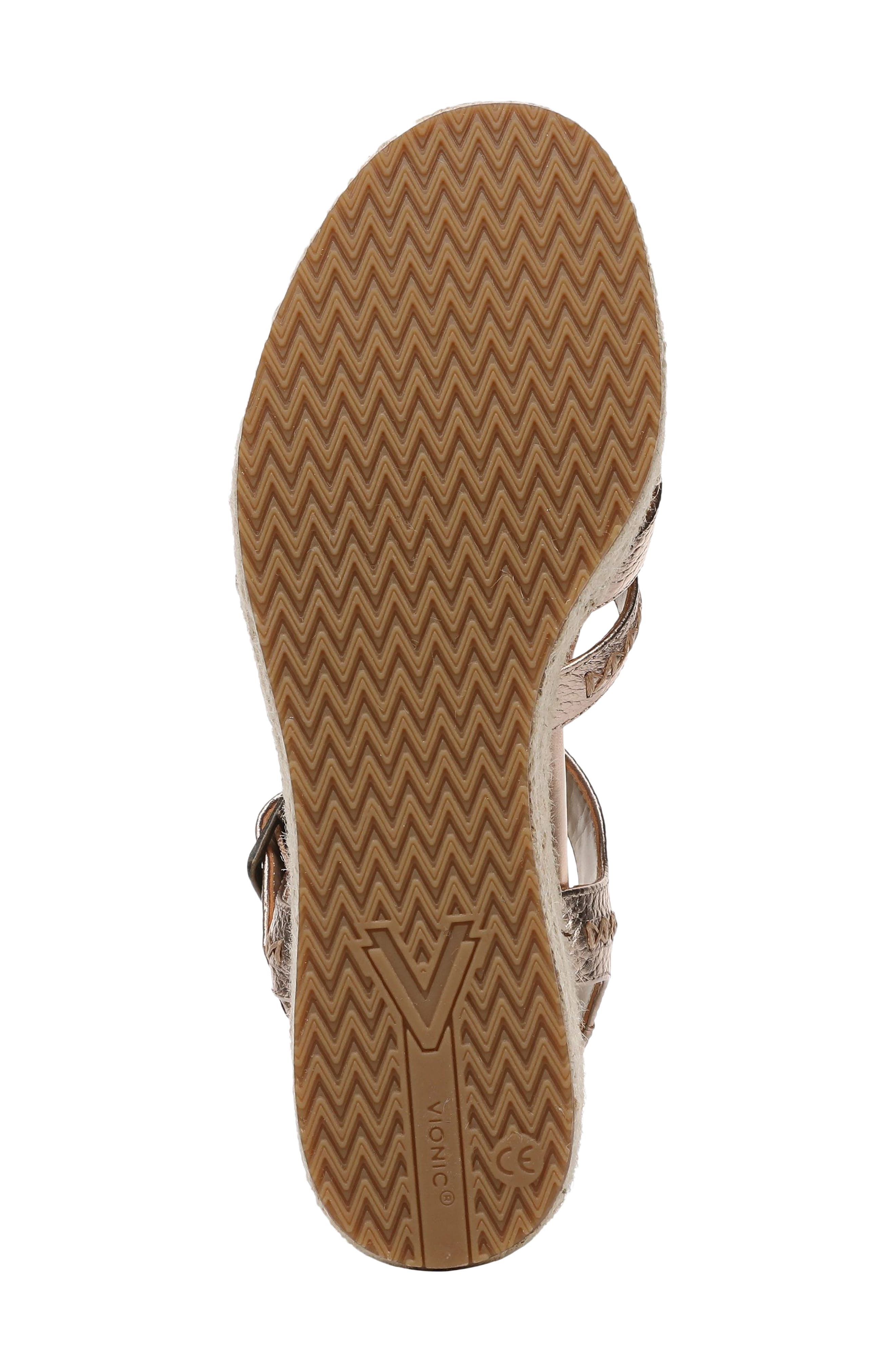 Danal Platform Wedge, Alternate, color, BRONZE