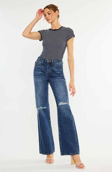 Montana Ultra High Rise 90's Flare Jeans