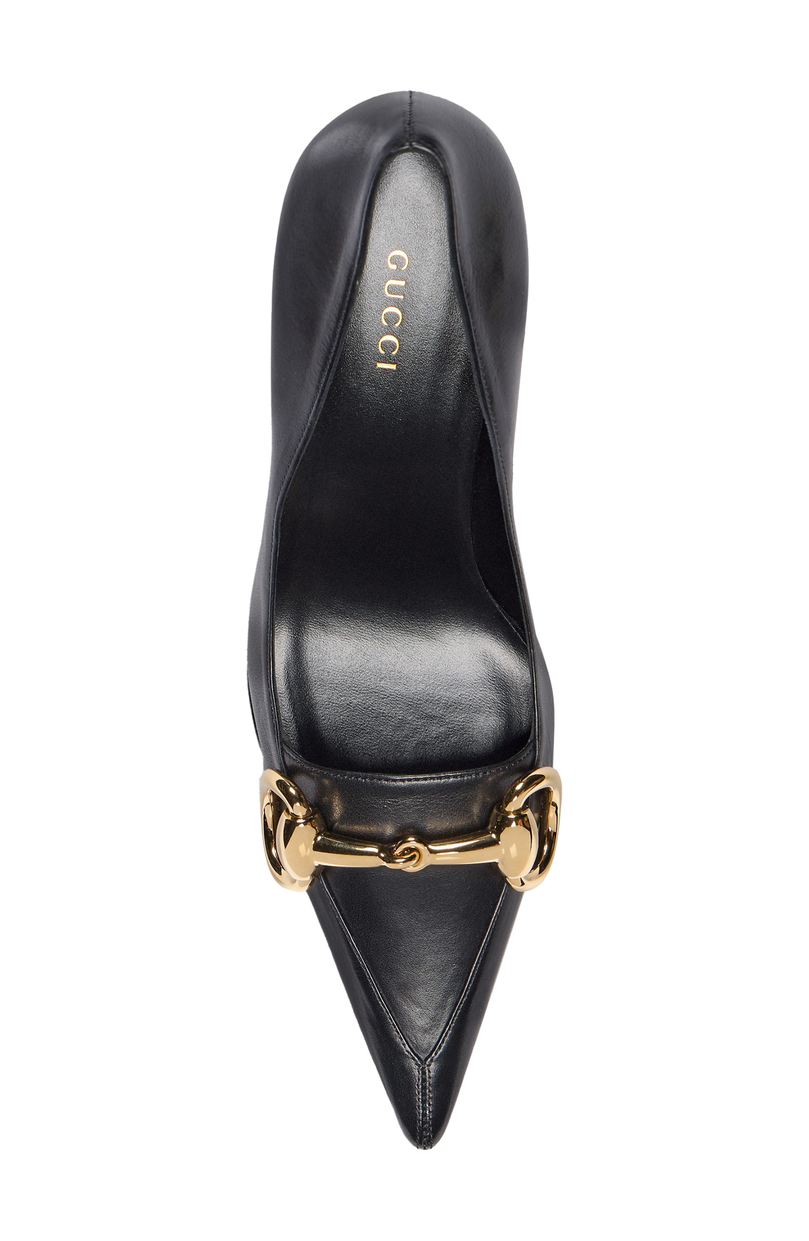 Gucci Boulevard Horsebit Pump, Alternate, color, Nero