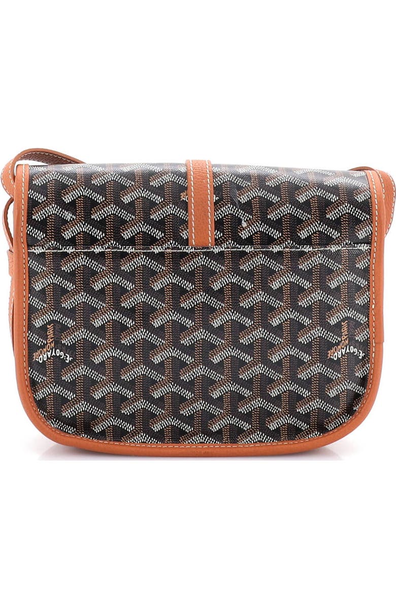 Pre-Owned Goyard Belvedere II Messenger Bag Coated Canvas PM, Alternate, color, Brown