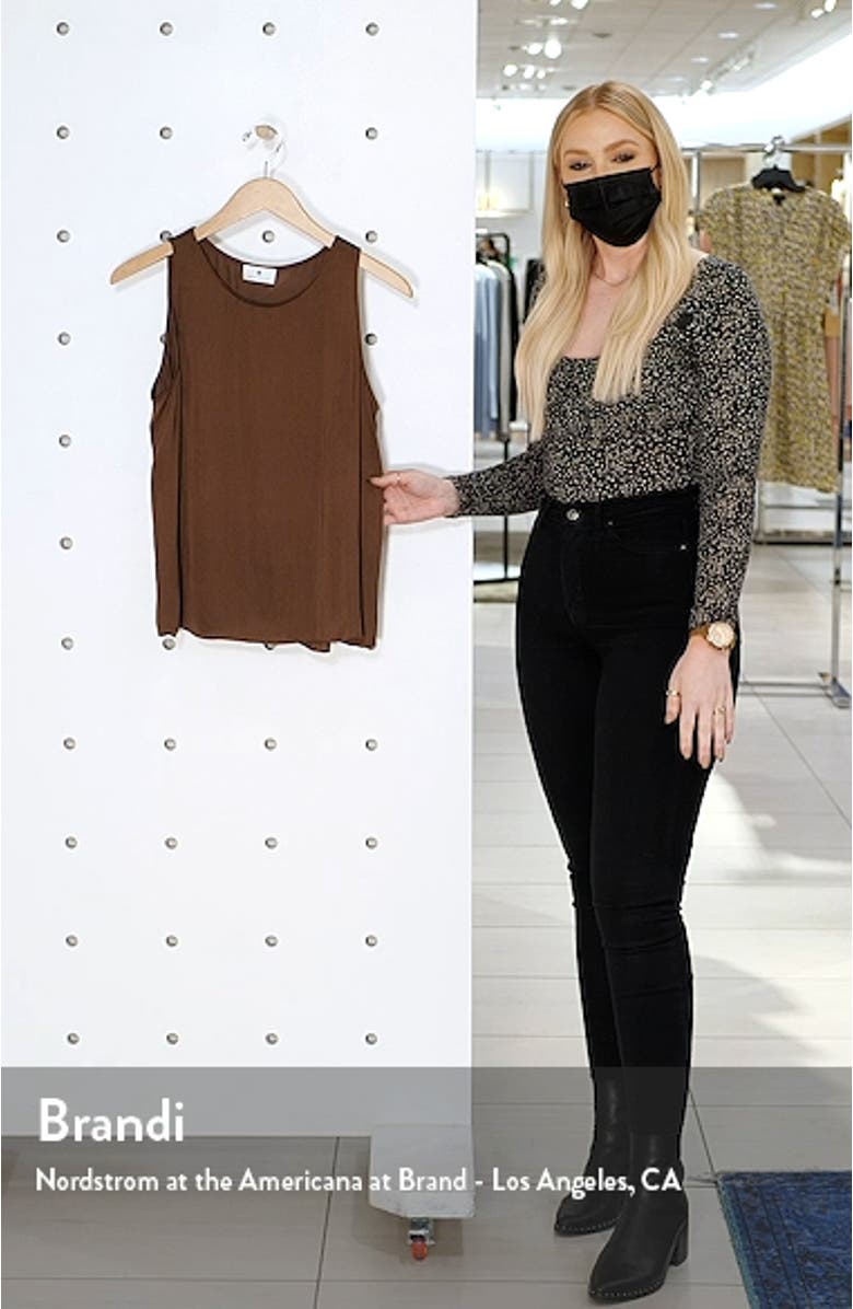 Tulip Back Washable Satin Tank, sales video thumbnail