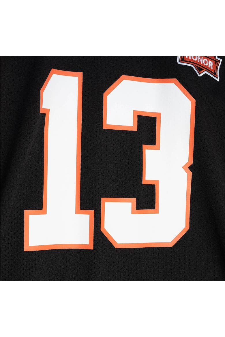 Men's Mitchell & Ness Ken Riley Black Cincinnati Bengals 1981 Authentic Throwback Retired Player Jersey, Alternate, color, Black