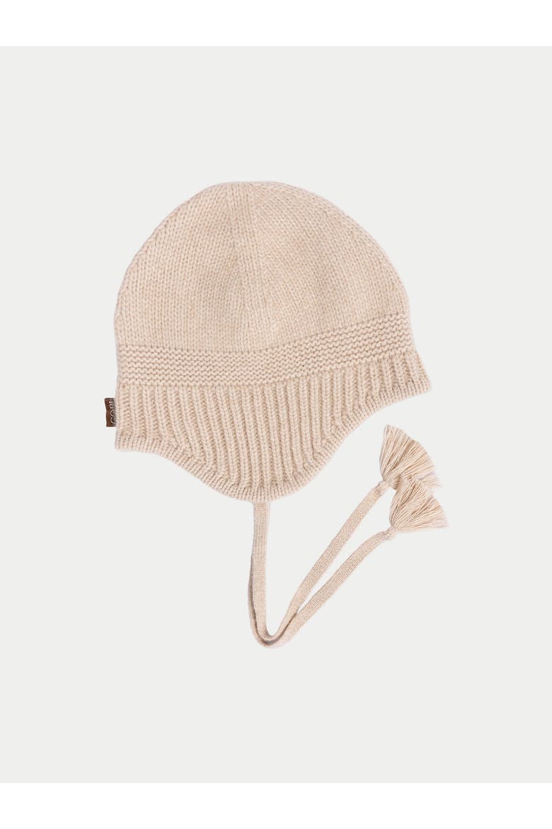 Ultimate Warmth Knit Tie Hat, Main, color, beige