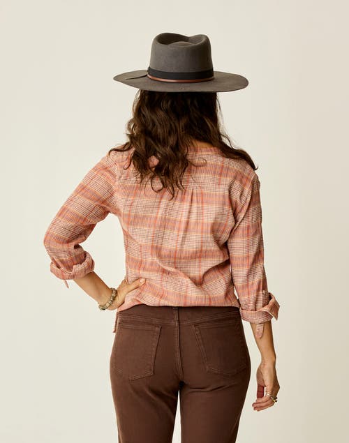 Carve Designs Dylan Gauze Shirt In Brown
