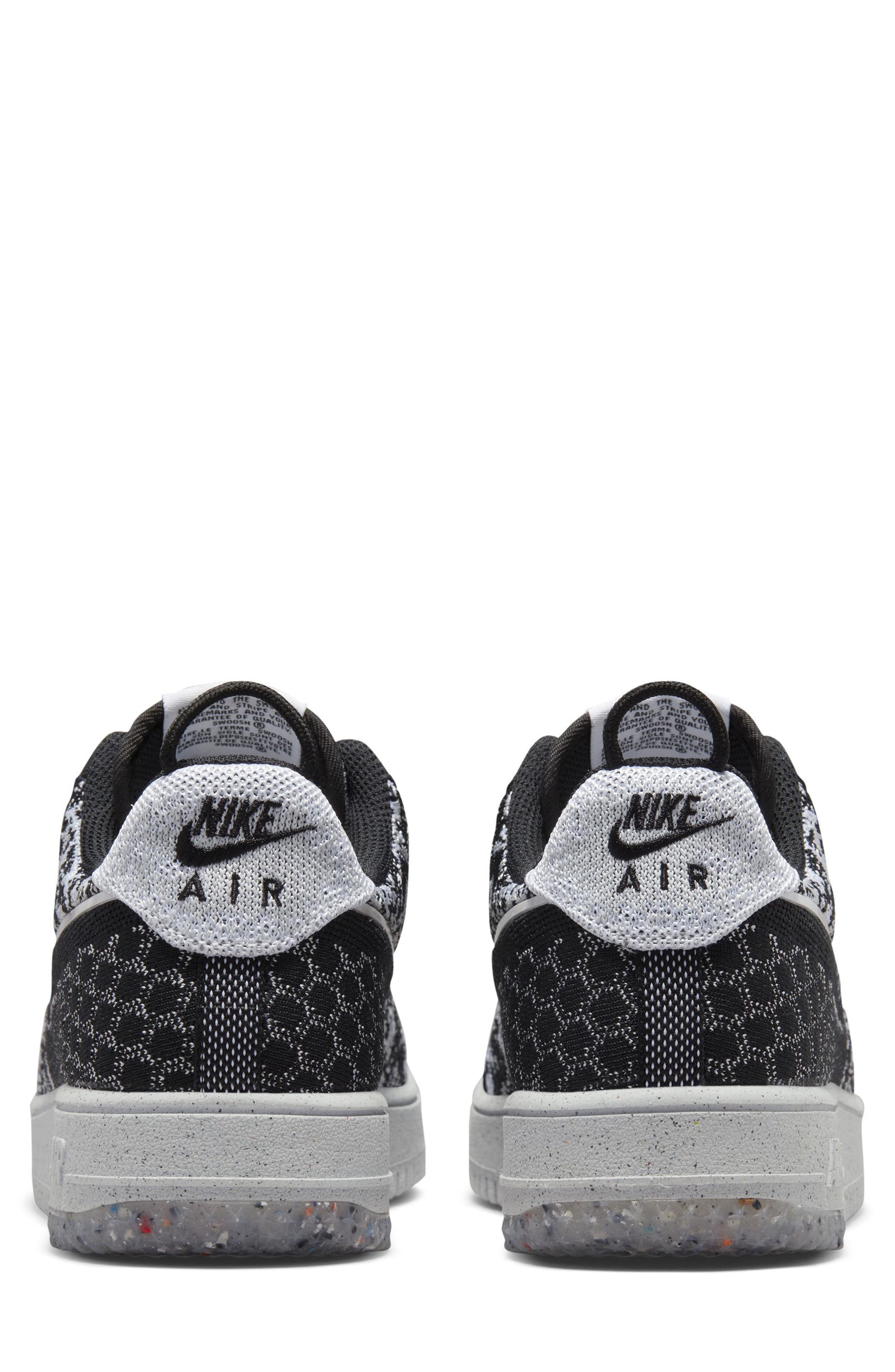 Nike AF1 Crater Flyknit Sneaker, Alternate, color, 