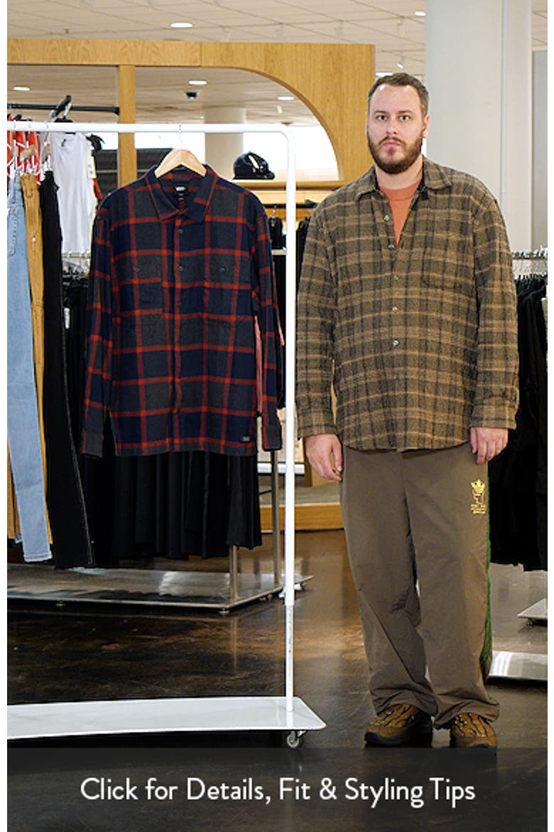 Larkspur Plaid Organic Cotton Flannel Button-Up Shirt video