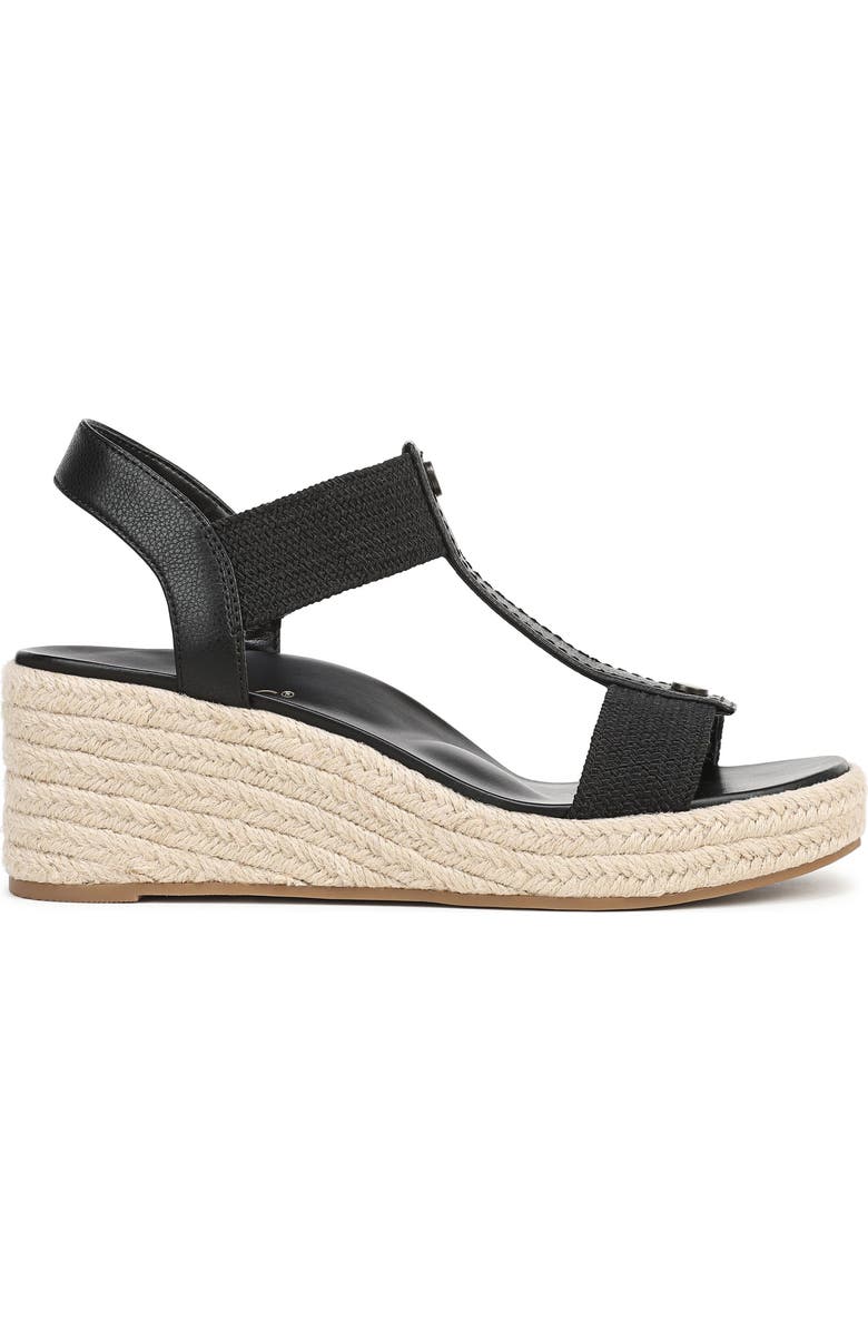 Vionic Calera Wedge Sandal, Alternate, color, Black